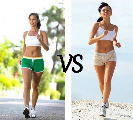 Что эффективней для похудения: ходьба или бег?